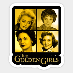 golden girls -  before the golden year Sticker